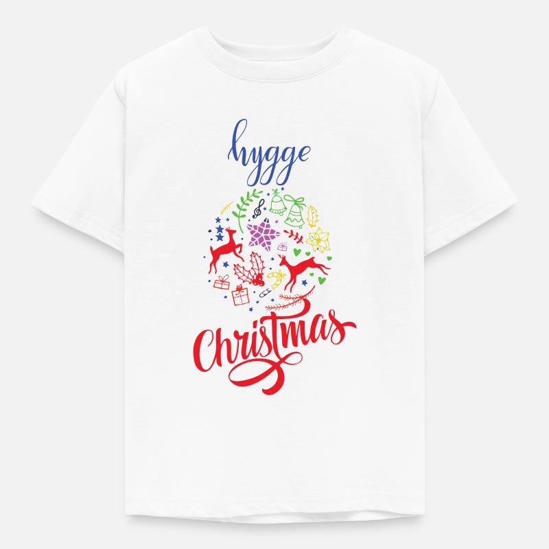 Natale scandinavo - Maglietta per bambini - bianco