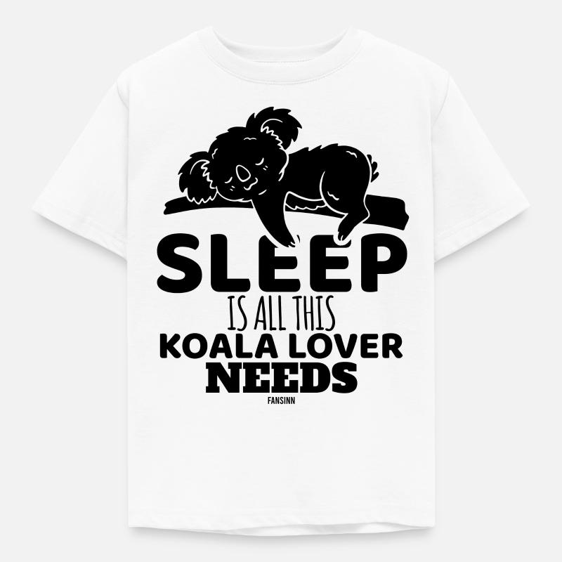 Koala - Kinder T-Shirt - Weiß