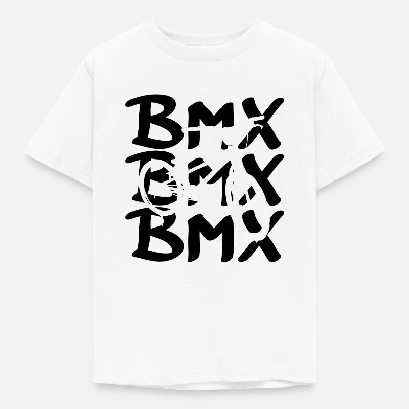 BMX - Børne-T-shirt - hvid