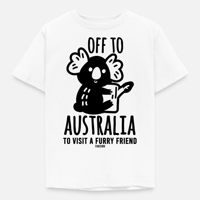 Koala Kids Aussie Down Under - Kids' T-Shirt - white
