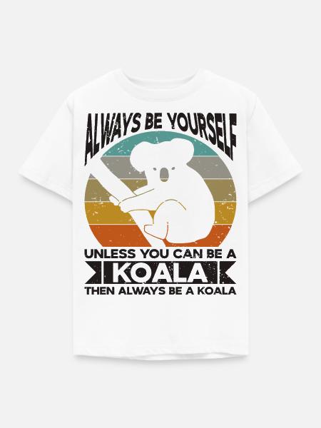 Koala Koalabär Koalas - Kinder T-Shirt - Weiß