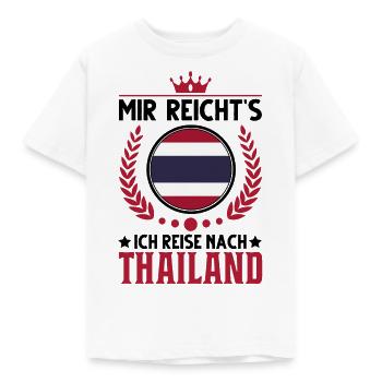 Thailand Urlaub Spruch Bangkok Reise Pattaya - Kinder T-Shirt - Weiß - Vorne - AI Model Kid Male (0cm)