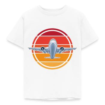 Avion - T-shirt Enfant - blanc - Devant - AI Model Kid Male (0cm)