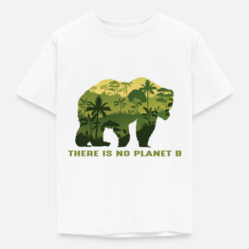 Bæredygtighed - Børne-T-shirt - hvid
