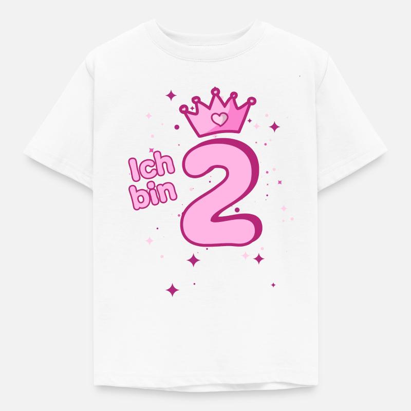 Ich bin 2 - Kinder T-Shirt - Weiß