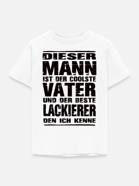 Lackierer - Kinder T-Shirt - Weiß