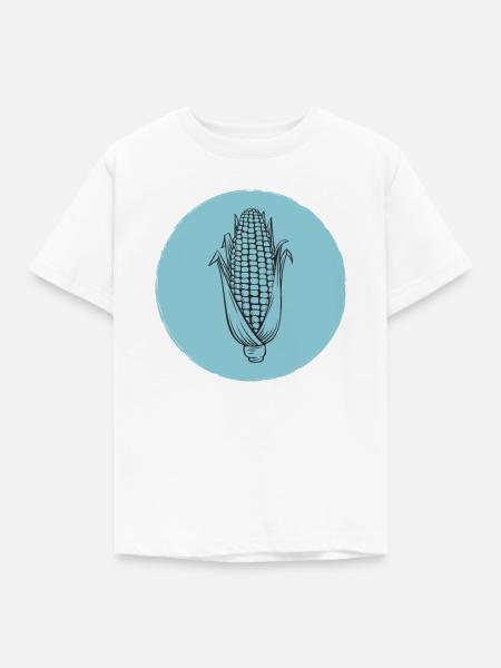 Mais - Kinder T-Shirt - Weiß