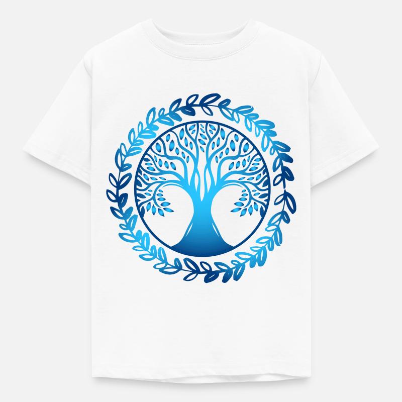 Albero - Maglietta per bambini - bianco