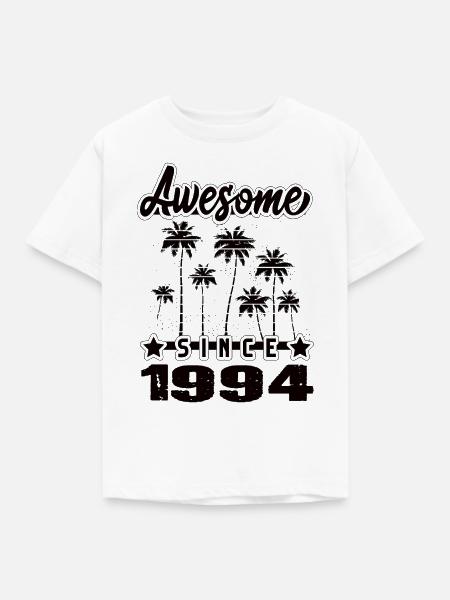 Awesome Since 1994 - Kinder T-Shirt - Weiß