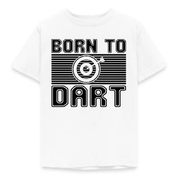 Dart - Kinder T-Shirt - Weiß - Vorne - AI Model Kid Male (0cm)