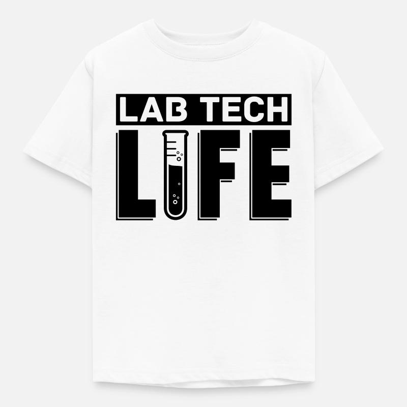 Labor Labortechniker Lab Tech Life Geschenkidee - Kinder T-Shirt - Weiß