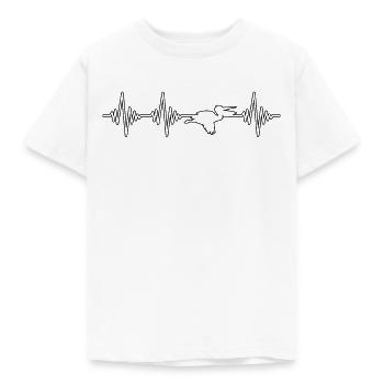 Pelikan Heartbeat - T-shirt Enfant - blanc - Devant - AI Model Kid Male (0cm)