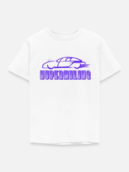 Hypermiling - Kinder T-Shirt - Weiß