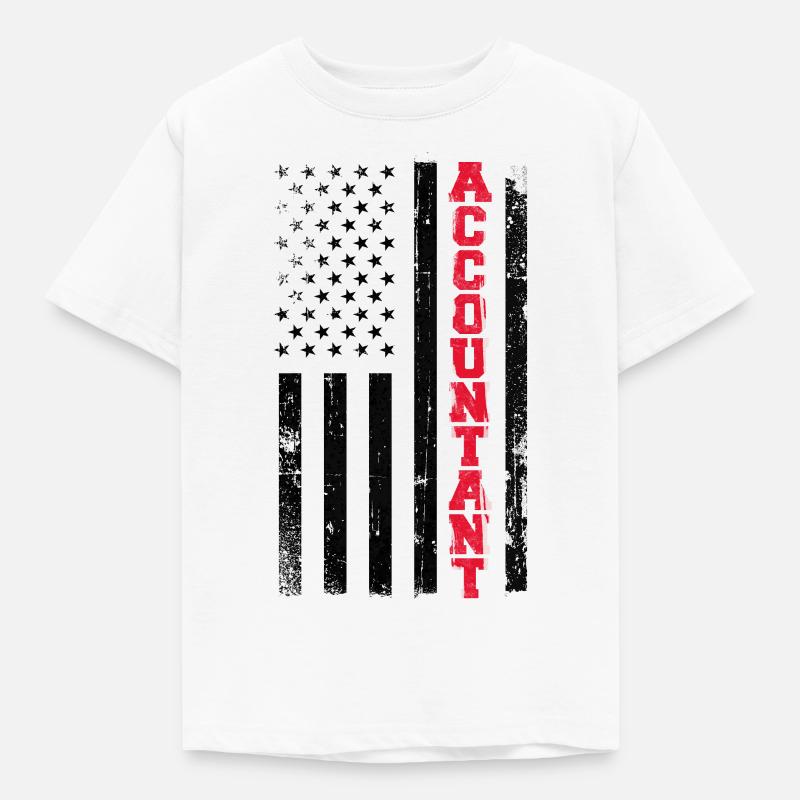 Comptable Comptable Comptable Comptabilité - T-shirt Enfant - blanc