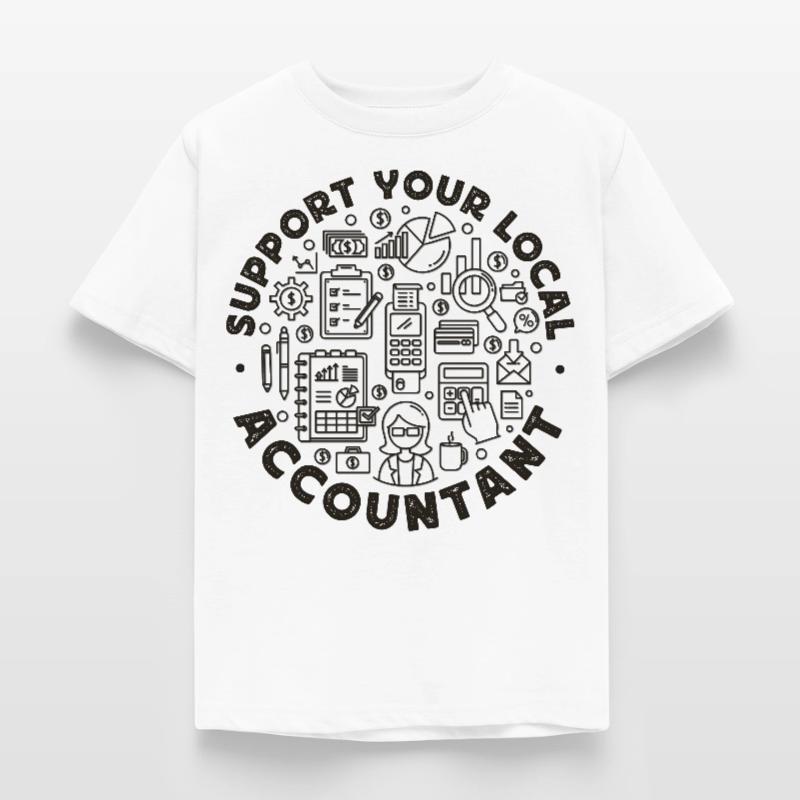 Comptable Comptable Comptable T-shirt Enfant