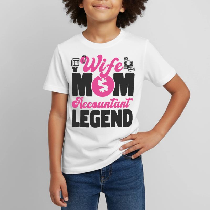 Comptable Comptable Comptable T-shirt Enfant