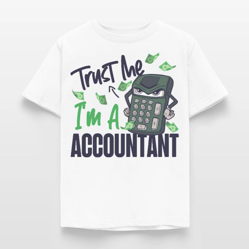 Comptable Comptable Comptable T-shirt Enfant