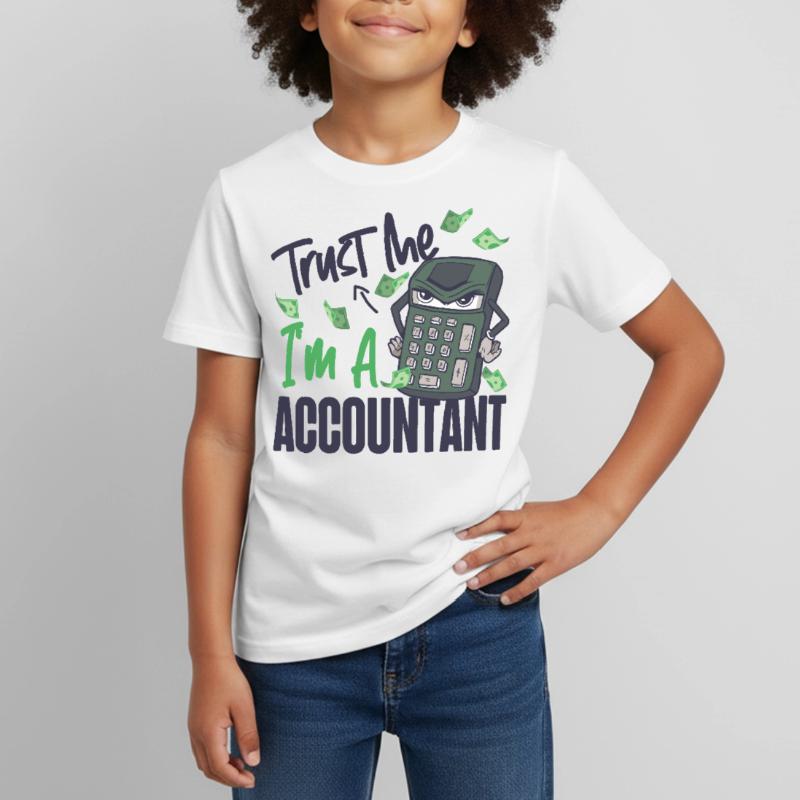 Comptable Comptable Comptable T-shirt Enfant
