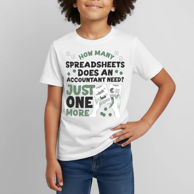 Comptable Comptable Comptable T-shirt Enfant