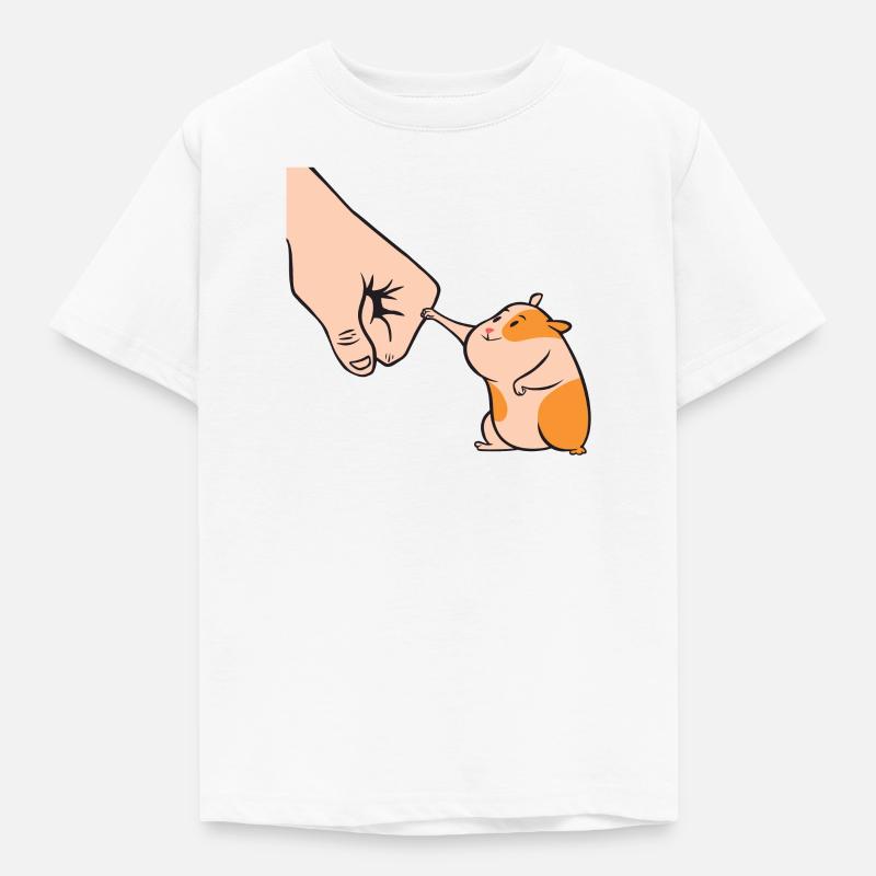 Hamster - Kinder T-Shirt - Weiß
