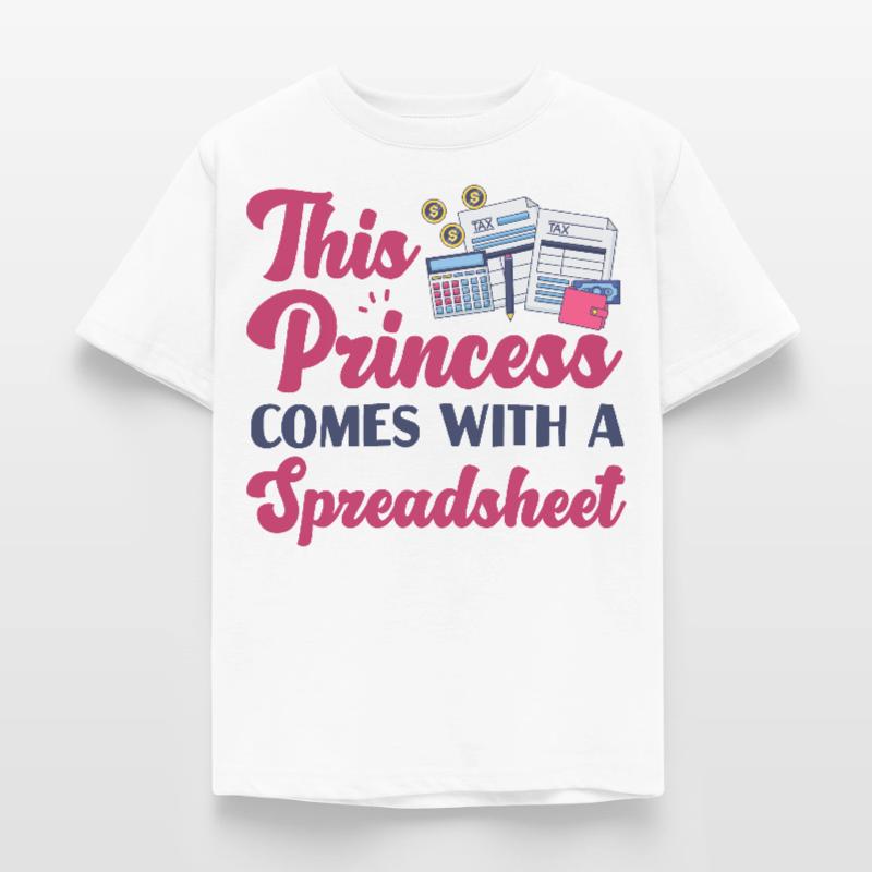 Comptable Comptable Comptable T-shirt Enfant