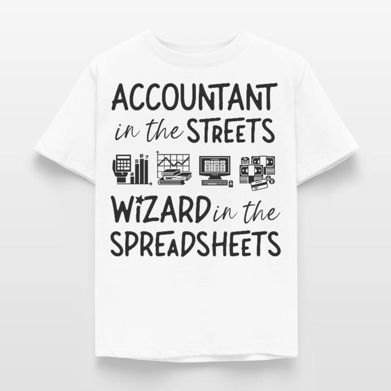 Comptable Comptable Comptable T-shirt Enfant