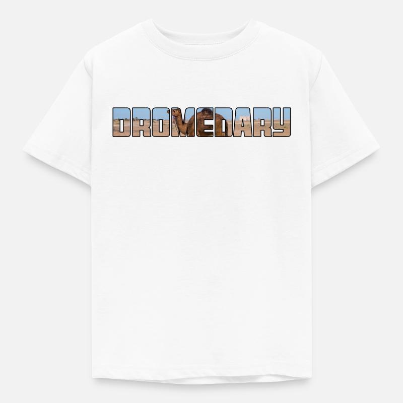 Dromedar - Kinder T-Shirt - Weiß