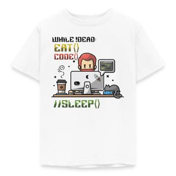 Programmeur,Programmeur informatique,Blague - T-shirt Enfant - blanc - Devant - AI Model Kid Male (0cm)