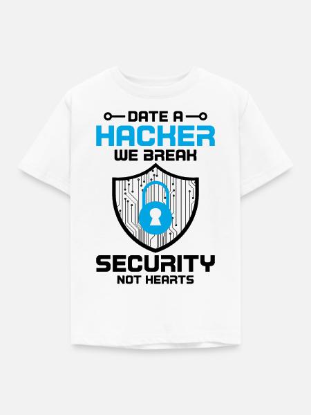 Cybersecurity Computersicherheit Cybersecurity - Kinder T-Shirt - Weiß