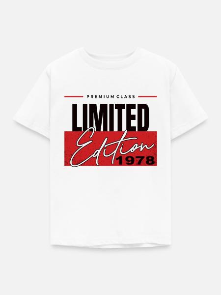 Limited Edition 1978 - Kinder T-Shirt - Weiß