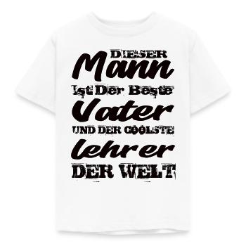 Lehrer - Kinder T-Shirt - Weiß - Vorne - AI Model Kid Male (0cm)
