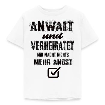 Anwalt - Kinder T-Shirt - Weiß - Vorne - AI Model Kid Male (0cm)