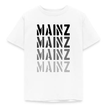 Mainz - Kinder T-Shirt - Weiß - Vorne - AI Model Kid Male (0cm)