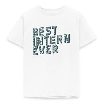Meilleur stagiaire - T-shirt Enfant - blanc - Devant - AI Model Kid Male (0cm)