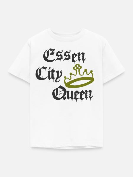 Essen City Queen - Kinder T-Shirt - Weiß