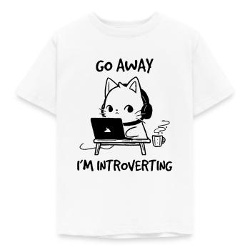 Dictons typiques de la collection de comportement des chats - T-shirt Enfant - blanc - Devant - AI Model Kid Male (0cm)