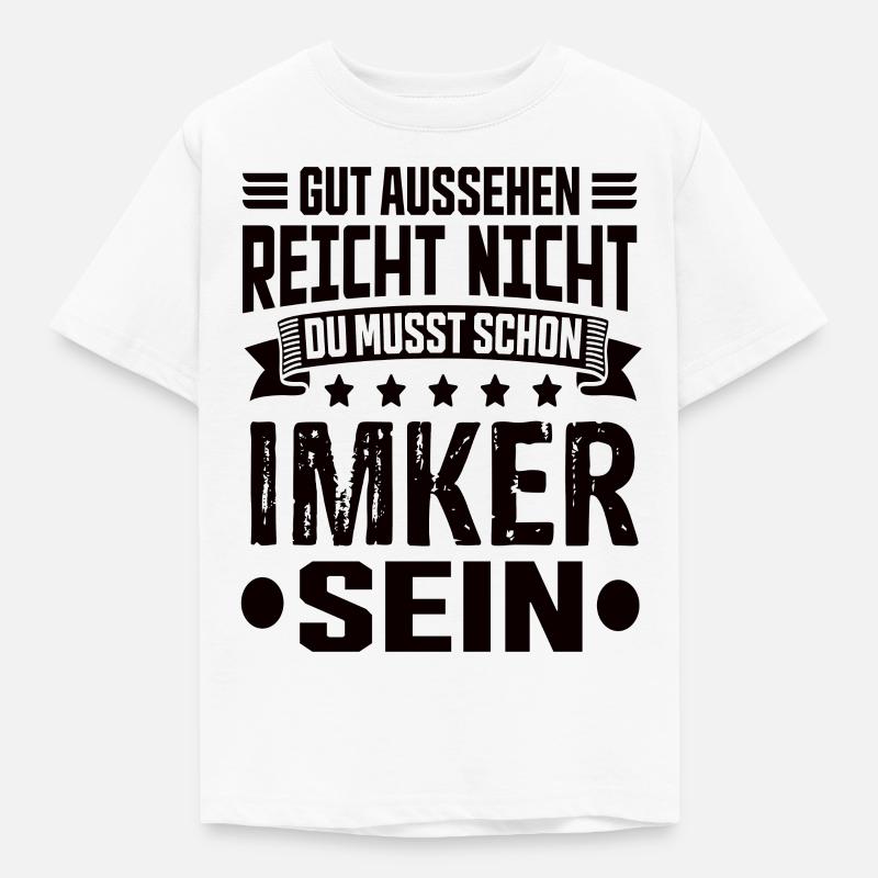 Imker - Kinder T-Shirt - Weiß
