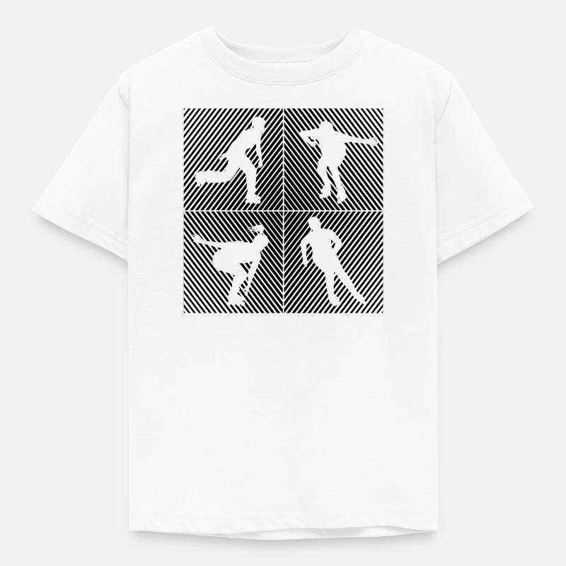 Rollers Rollers Rollers Rollers - T-shirt Enfant - blanc