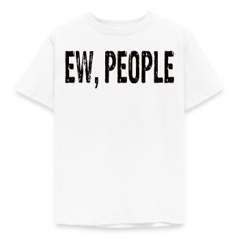 Ew People - Kinder T-Shirt - Weiß - Vorne - AI Model Kid Male (0cm)