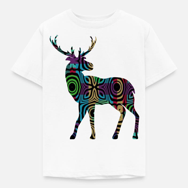 Deer - Kids' T-Shirt - white