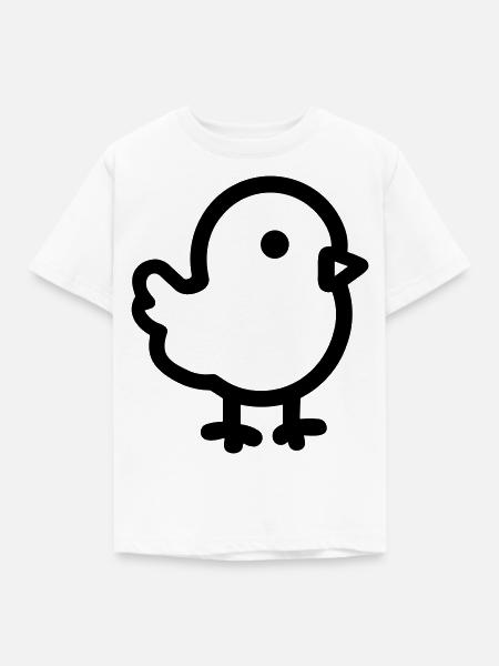 Küken - Kinder T-Shirt - Weiß