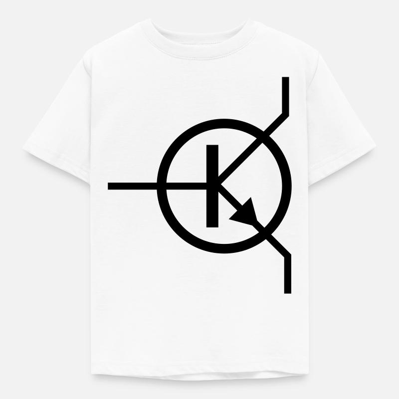 Transistor - Kids' T-Shirt - white