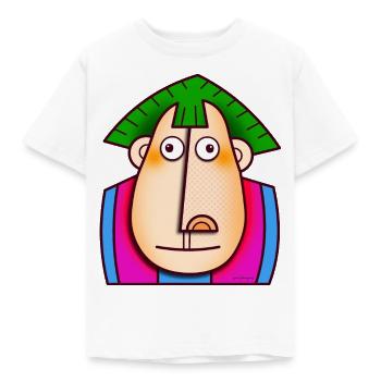 Le prêtre singe - T-shirt Enfant - blanc - Devant - AI Model Kid Male (0cm)