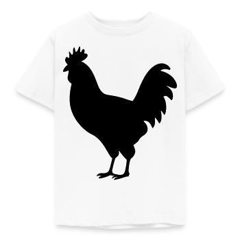 Hen - Kids' T-Shirt - white - Front - AI Model Kid Male (0cm)