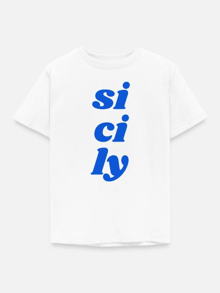 si ci ly - Kinder T-Shirt - Weiß