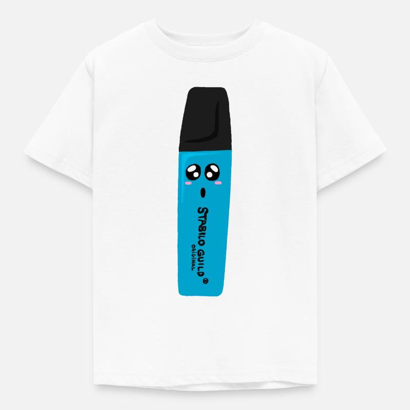 STABILO GUILD - T-shirt Enfant - blanc