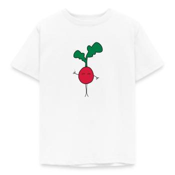Griffonnage de radis - T-shirt Enfant - blanc - Devant - AI Model Kid Male (0cm)