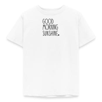 Guten Morgen, Sonnenschein. - Kinder T-Shirt - Weiß - Vorne - AI Model Kid Male (0cm)