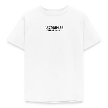 13726548 moteur V8 dictons drôles voiture musclecar - T-shirt Enfant - blanc - Devant - AI Model Kid Male (0cm)