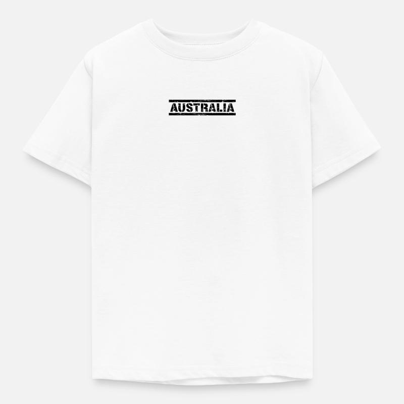 Australie - T-shirt Enfant - blanc